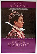 Queen Margot 1994 movie poster Isabelle Adjani Daniel Auteuil