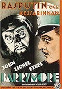 Rasputin and the Empress 1933 poster John Barrymore