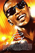 Ray 2004 movie poster Jamie Foxx Regina King Kerry Washington Taylor Hackford Find more: Ray Charles Glasses