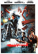 The Principal 1987 movie poster James Belushi Louis Gossett Jr Rae Dawn Chong Christopher Cain Gangs School Motorcycles