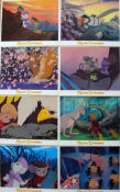 The Rescuers Down Under 1990 lobby card set Animation