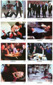 Reservoir Dogs 1992 lobby card set Harvey Keitel Tim Roth Chris Penn Steve Buscemi Lawrence Tierney Quentin Tarantino