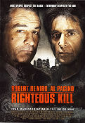 Righteous Kill 2008 movie poster Robert De Niro Al Pacino Carla Gugino Jon Avnet