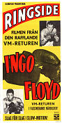 Ringside 1960 movie poster Ingemar Johansson Floyd Pattersson Per Gunvall Documentaries Boxing