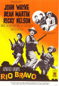 Rio Bravo 1959 poster John Wayne Howard Hawks