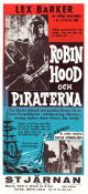 Robin Hood e i pirati 1960 movie poster Lex Barker Jocelyn Lane Rossana Rory Giorgio Simonelli