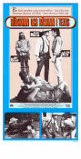 Texas Across the River 1966 movie poster Dean Martin Alain Delon Rosemary Forsyth Michael Gordon