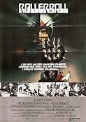 Rollerball 1975 movie poster James Caan John Houseman Maud Adams Norman Jewison