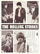 The Rolling Stones Decca 1966 poster Mick Jagger Keith Richards Rock and pop
