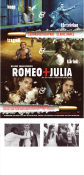 Romeo and Juliet 1996 movie poster Leonardo DiCaprio Claire Danes John Leguizamo Baz Luhrmann Writer: William Shakespeare Romance