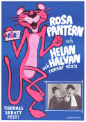 Rosa Pantern och Helan och Halvan rensar stan 1971 movie poster Laurel and Hardy Helan och Halvan Bob Camp Find more: Pink Panther Animation