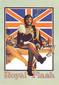 Royal Flash 1975 movie poster Malcolm McDowell Alan Bates Florinda Bolkan Richard Lester