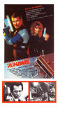 Runaway 1984 movie poster Tom Selleck Cynthia Rhodes Gene Simmons Michael Crichton Celebrities
