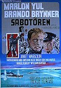 Morituri 1965 movie poster Marlon Brando Trevor Howard