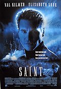 The Saint 1997 movie poster Val Kilmer Elisabeth Shue Rade Serbedzija Phillip Noyce From TV