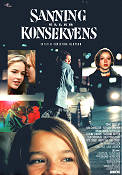 Sanning eller konsekvens 1997 movie poster Tove Edfeldt Anna Gabrielsson Christina Olofson