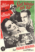 This Can´t Happen Here 1951 movie poster Signe Hasso Ulf Palme Alf Kjellin Ingmar Bergman