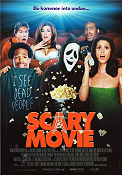 Scary Movie 2000 movie poster Anna Faris Jon Abrahams Marlon Wayans Keenen Ivory Wayans