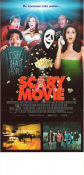 Scary Movie 2000 movie poster Anna Faris Jon Abrahams Marlon Wayans Keenen Ivory Wayans