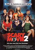 Scary Movie 2 2001 movie poster Anna Faris Marlon Wayans Keenen Ivory Wayans