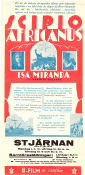 Scipione l´africano 1937 movie poster Isa Miranda Annibale Ninchi Camillo Pilotto Fosco Giachetti