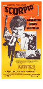 Scorpio 1973 poster Burt Lancaster Michael Winner