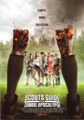 Scouts Guide to the Zombie Apocalypse 2015 movie poster Tye Sheridan Logan Miller Joey Morgan Christopher Landon