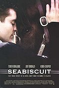 Seabiscuit 2003 movie poster Tobey Maguire Jeff Bridges Horses