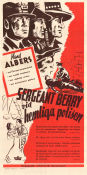 Sergeant Berry 1938 movie poster Hans Albers Toni von Bukovics Herbert Selpin Production: UFA