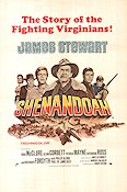 Shenandoah 1965 movie poster James Stewart