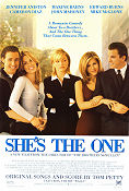 She´s the One 1996 movie poster Jennifer Aniston Cameron Diaz John Mahoney Edward Burns