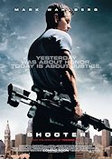 Shooter 2007 movie poster Mark Wahlberg Michael Pena Antoine Fuqua