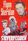 Silver River 1948 movie poster Errol Flynn Ann Sheridan Thomas Mitchell Raoul Walsh