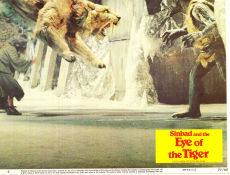 Sinbad and the Eye of the Tiger 1977 lobby card set Patrick Wayne Jane Seymour Sam Wanamaker