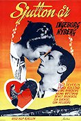 Sjutton år 1957 movie poster Ingeborg Nyberg Tage Severin Randi Kolstad Alf Kjellin Horses Romance