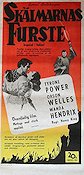Prince of Foxes 1949 movie poster Tyrone Power Orson Welles Wanda Hendrix Henry King