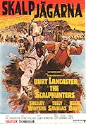 The Scalphunters 1968 poster Burt Lancaster Sydney Pollack