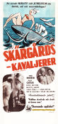 Skärgårdskavaljerer Pensionat Paradiset 1937 movie poster Thor Modéen Julia Caesar Lili Ziedner Weyler Hildebrand Skärgård Ships and navy
