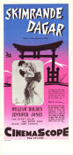 Love is a Many Splendored Thing 1955 movie poster William Holden Jennifer Jones Torin Thatcher Henry King Asia Romance