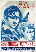 Call of the Wild 1935 movie poster Clark Gable Loretta Young