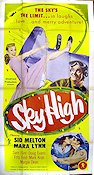 Sky High 1951 movie poster Sid Melton Mara Lynn Planes