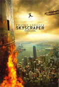 Skyscraper 2018 movie poster Dwayne Johnson Neve Campbell Chin Han Rawson Marshall Thurber