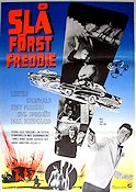 Slå först Freddie 1966 movie poster Morten Grunwald Essy Persson Agents Denmark
