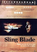 Sling Blade 1996 movie poster Billy Bob Thornton Dwight Yoakam Bridges