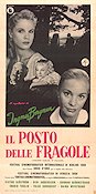 Il posto delle fragole 1957 movie poster Bibi Andersson Ingrid Thulin Victor Sjöström Ingmar Bergman