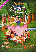 Snow White and the Seven Dwarfs 1937 poster Adriana Caselotti William Cottrell