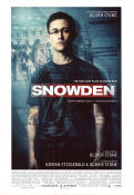 Snowden 2016 movie poster Joseph Gordon-Levitt Shailene Woodley Melissa Leo Oliver Stone Politics