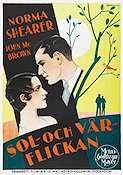 A Lady of Chance 1928 movie poster Norma Shearer John McBrown