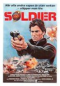 The Soldier 1982 movie poster Ken Wahl Alberta Watson Klaus Kinski James Glickenhaus