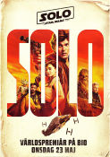 Solo: A Star Wars Story 2018 movie poster Alden Ehrenreich Joonas Suotamo Woody Harrelson Ron Howard Find more: Star Wars